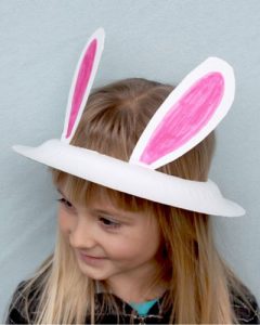 ساخت کلاه خرگوشی کاردستی ساده با کاغذ رنگی یا مقوا